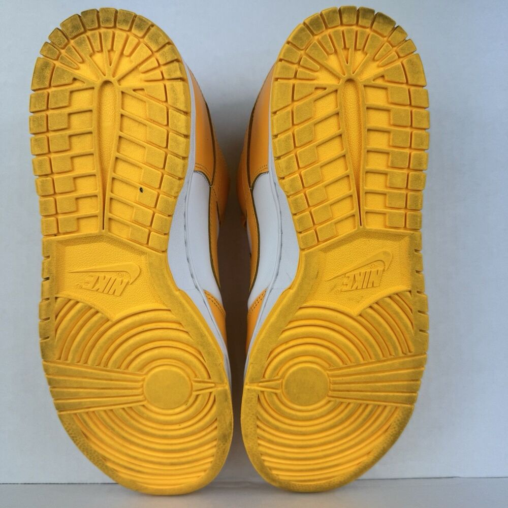 Nike Dunk Low Laser Orange Womens Size 11.5 DD1503-800 Orange White Sneakers - Picture 6 of 9